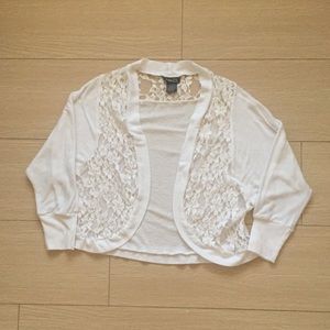 Rue21 White Cardigan